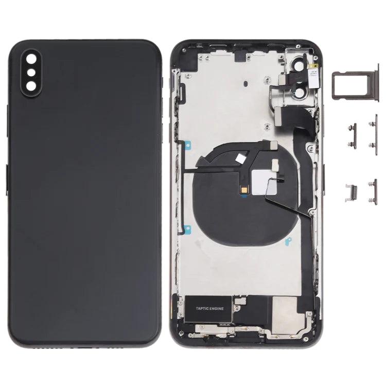 REAR BACK CHASSIS HOUSING WITH PARTS GRADE A for iPhone XS Max(Black) - Best Cell Phone Parts Distributor in Canada, Parts Source REAR BACK CHASSIS HOUSING WITH PARTS GRADE A for iPhone XS Max(Black) - Best Cell Phone Parts Distributor in Canada, Parts Source